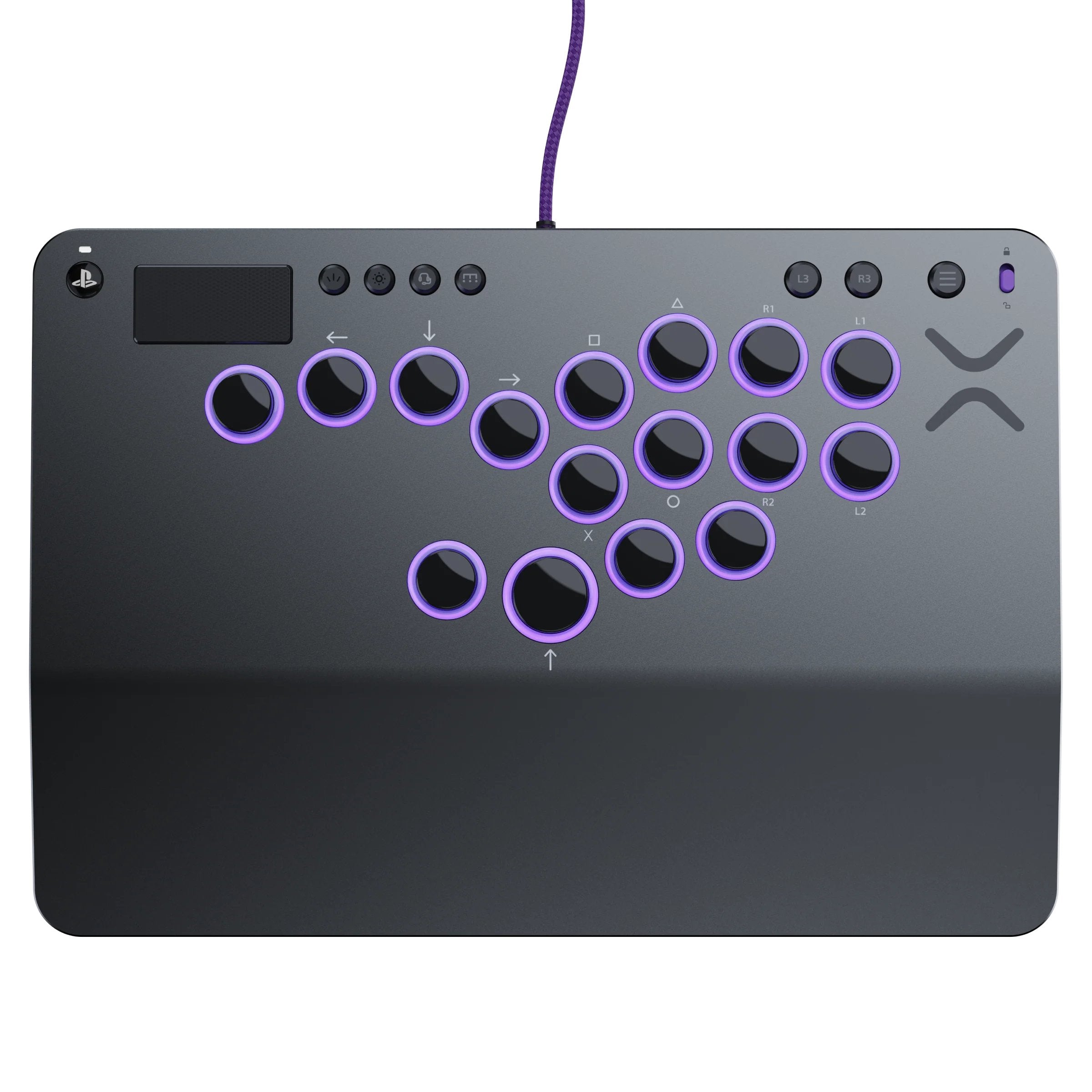 EAN 0840454400007 - PDP Victrix Pro KO Leverless Fight Stick Gris USB Panel de mandos tipo máquina recreativa PC, PlayStation imagen 2