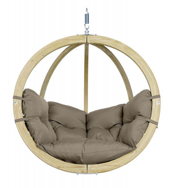 Amazonas Az-2030812 Silla Colgante Gris Pardo Silla Colgante Con Forma De Huevo