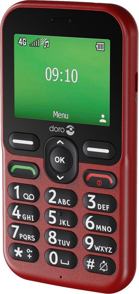 EAN 7322460089894 - Doro Leva E10 6,1 cm (2.4") 118,9 g Rojo Teléfono para personas mayores imagen 5