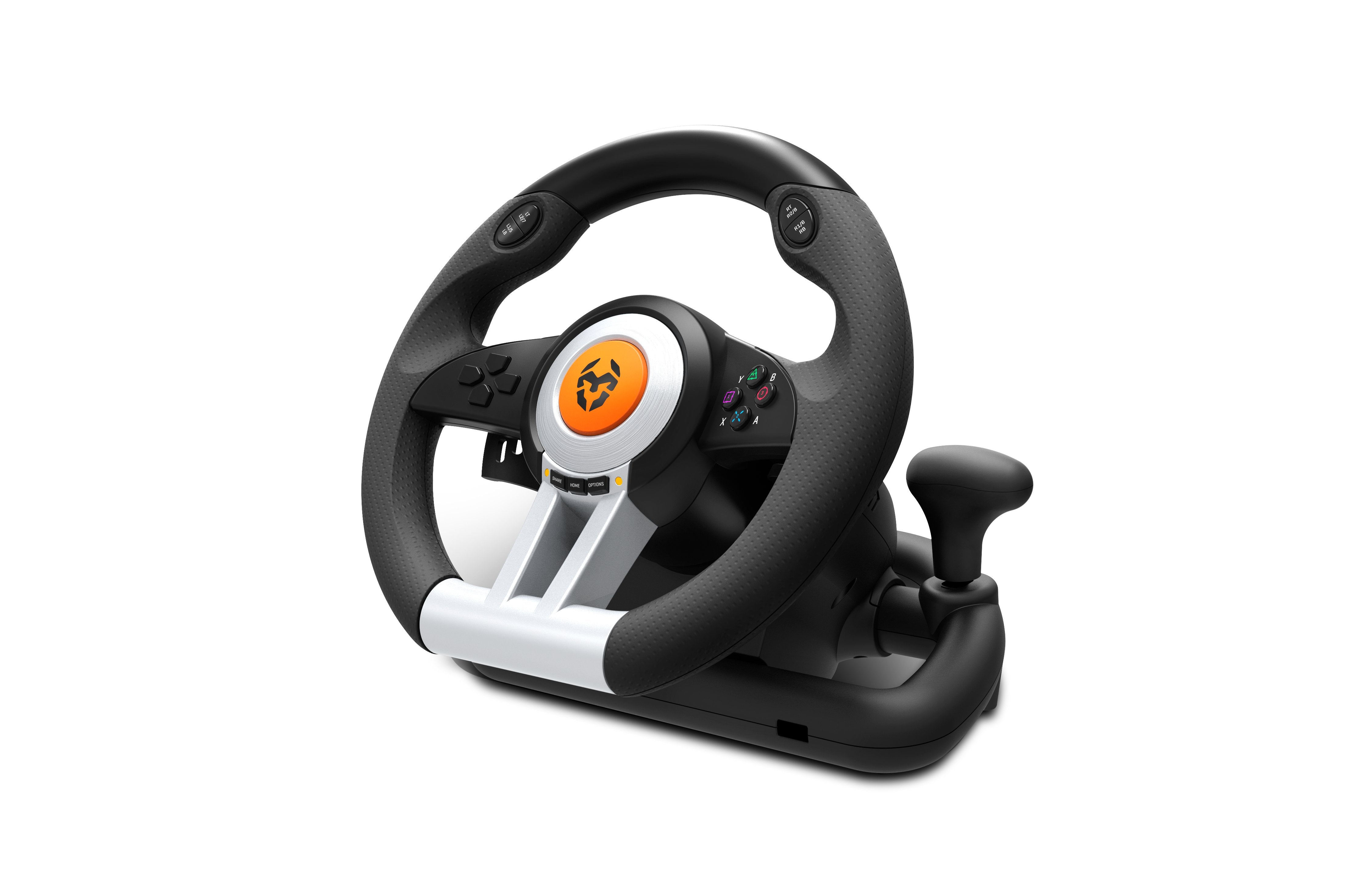 Krom K-Wheel Volante 2 Pedales/Cambio Marchas/12 Botones Nxkromkwhl