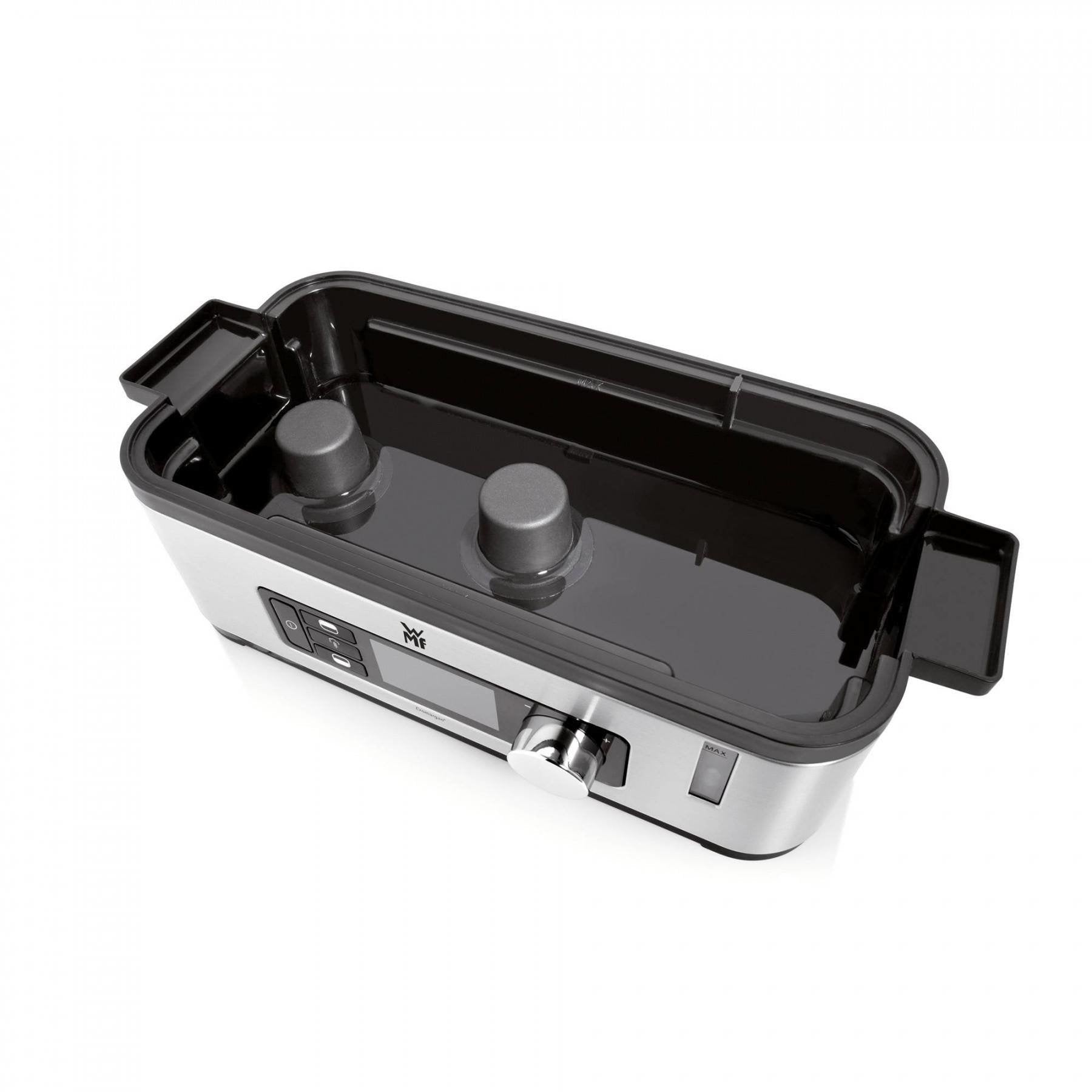 Vaporizador Wmf Kitchenminis 0415090011 2 Cesta(S) Encimera 900 W Negro, Acero Inoxidable