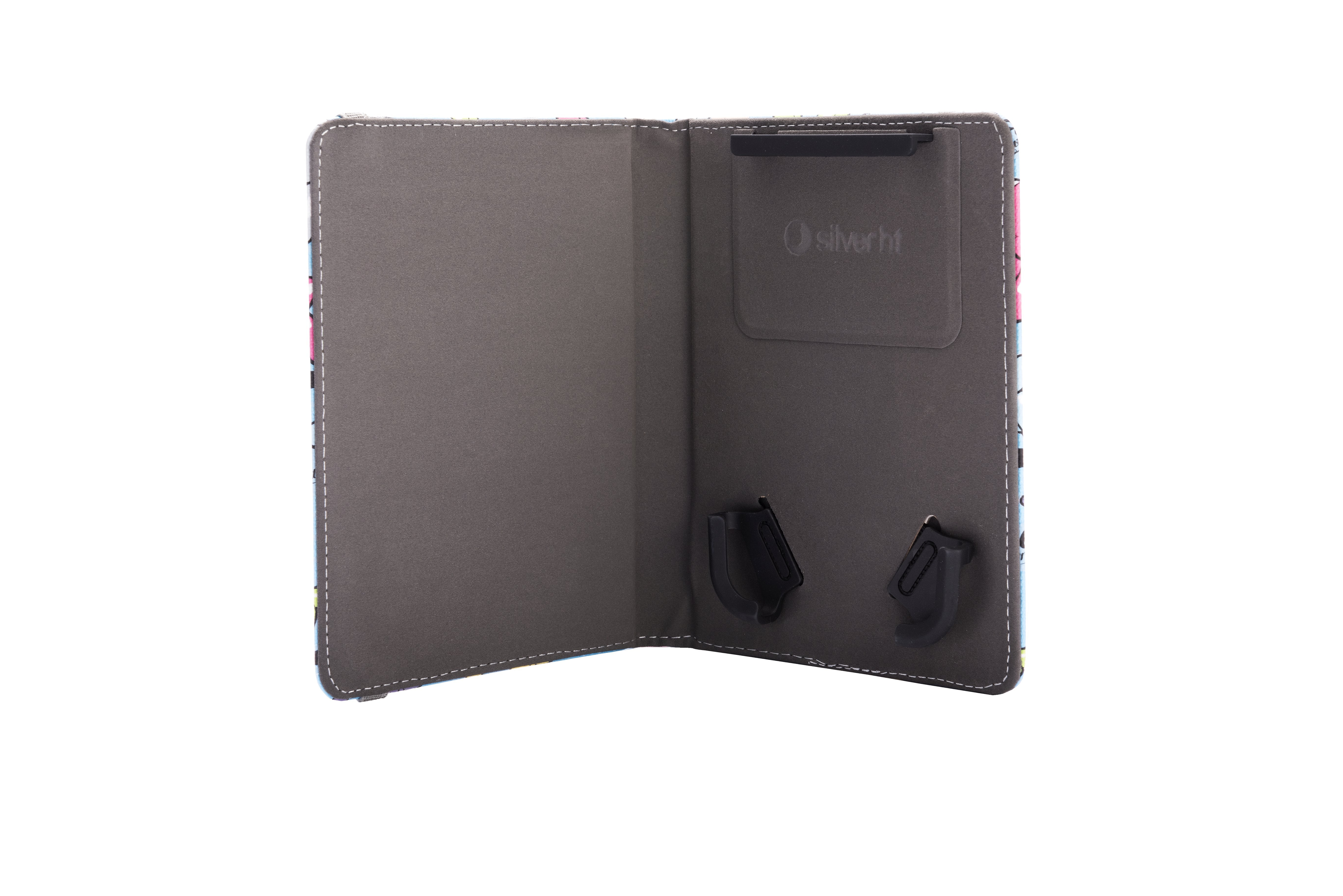 Funda Universal Silver Ht Para Ebook 6" Case Ballons Blue Metal