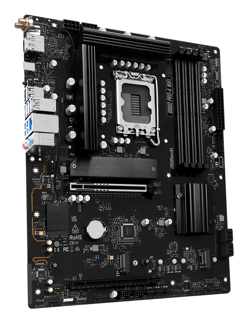 EAN 4711581490253 - Asrock B860 Pro-A WiFi Intel B860 LGA 1851 (Socket V1) ATX imagen 4