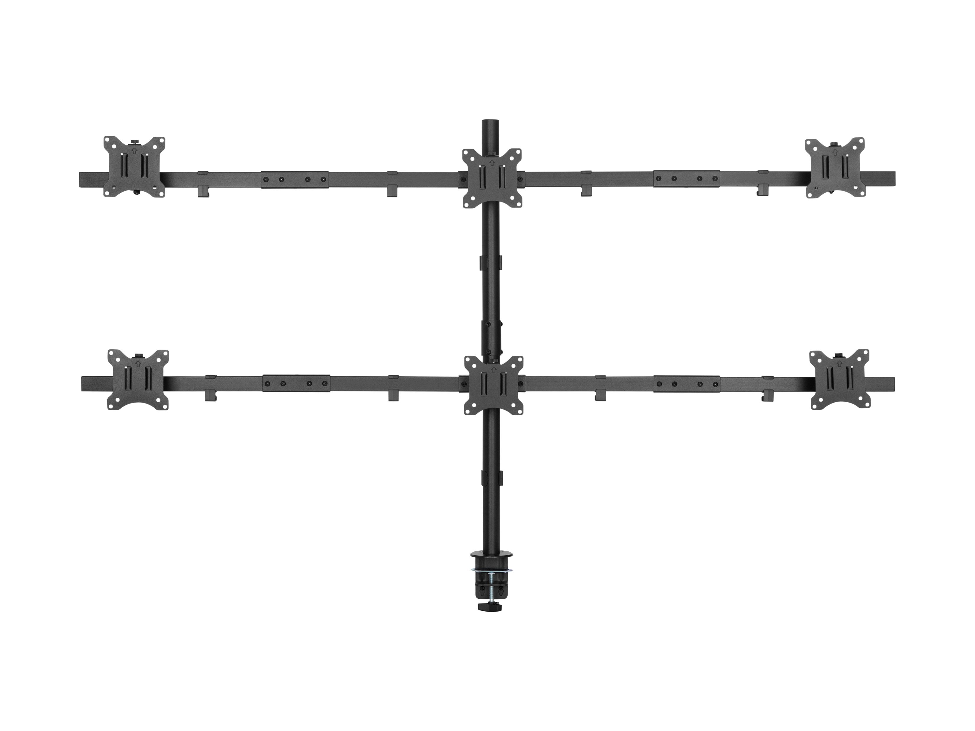 Soporte De Mesa Equip 650160 Para 6 Monitores De 17-32 Max. 7kg Por Pantalla Max.Vesa 100x100