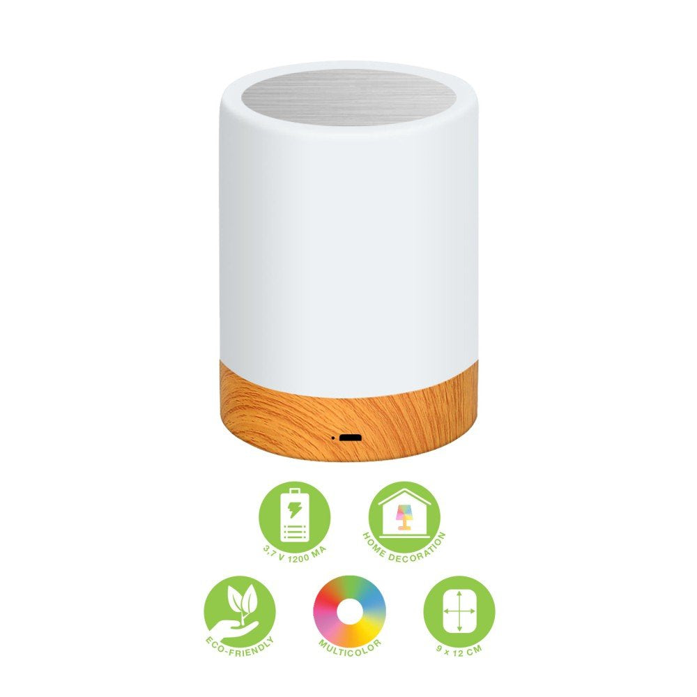 EAN 8059018361117 - Techly I-LED TOUCH lámpara de mesa 1,6 W Blanco imagen 3