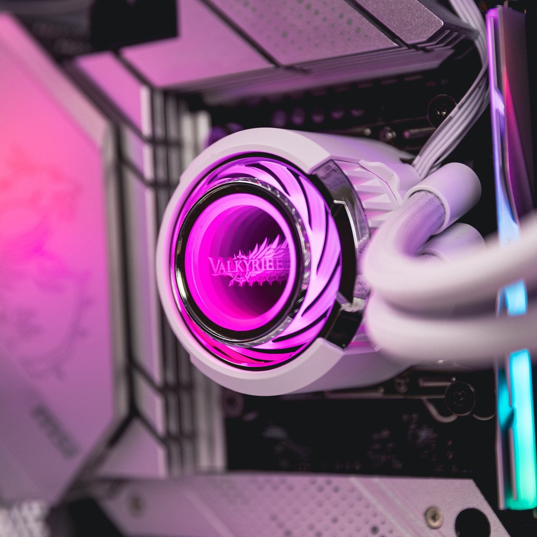 Refrigeracion Liquido Cpu Valkyrie Jarn 240 Argb Blanco