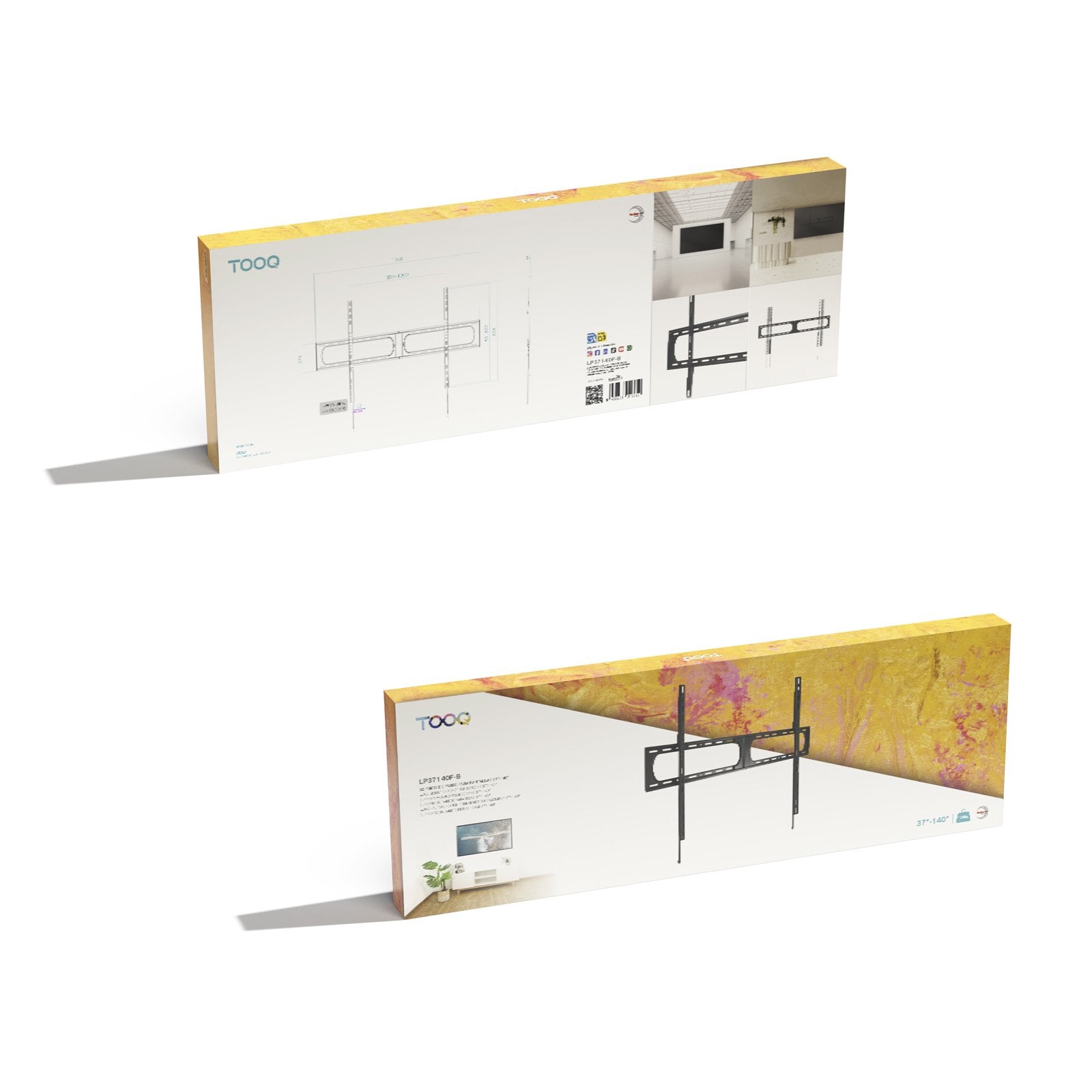 EAN 8433281016972 - TooQ LP37140F-B soporte para TV 3,56 m (140") imagen 10