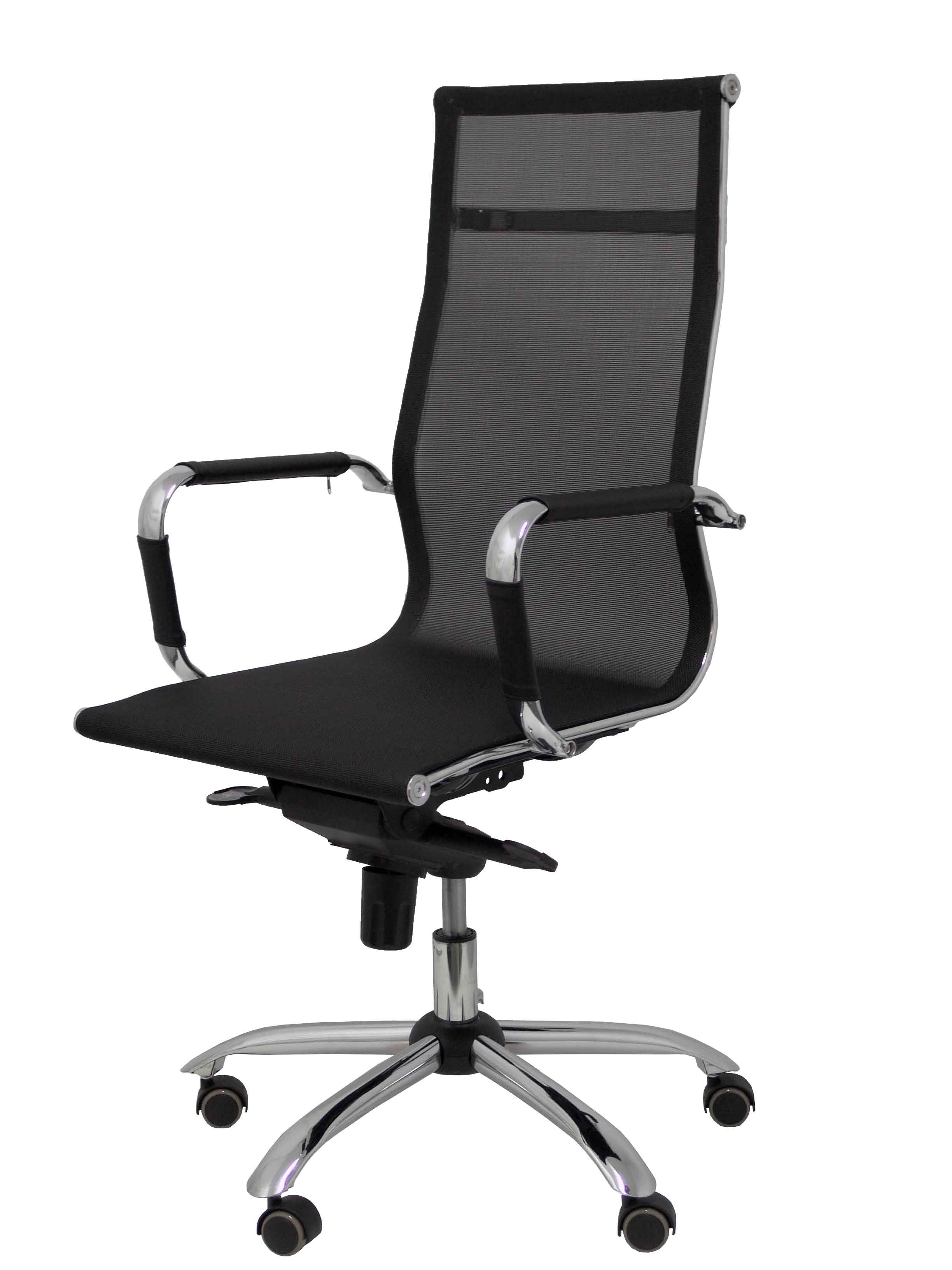 EAN 8436549391392 - PIQUERAS Y CRESPO 203DBNE silla de oficina y de ordenador Asiento de malla Respaldo de malla imagen 3