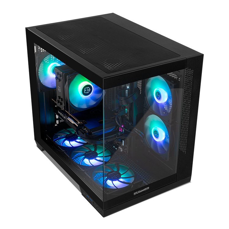 EAN 8436587974861 - NOX Hummer Astra Neo Black Midi Tower Negro imagen 3
