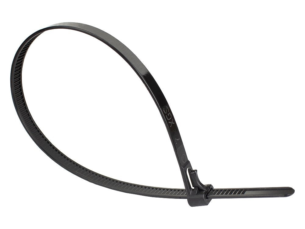 EAN 4014619708772 - Alcasa KAB-R30S74 presilla Brida reutilizable Nylon Negro 100 pieza(s) imagen 1