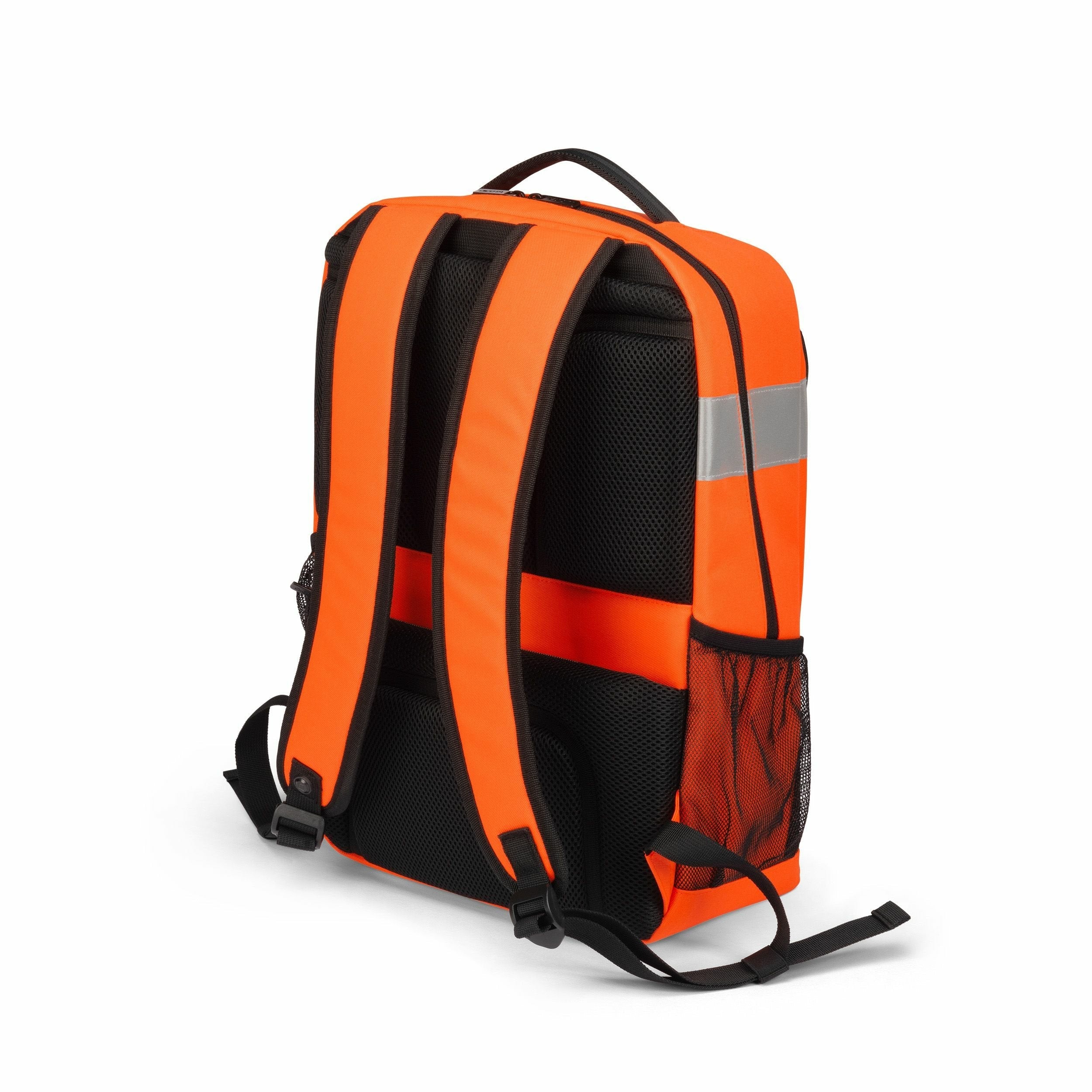 Mochila Dicota P20471-18 De Senderismo Negro, Gris, Naranja Tereftalato De Polietileno Reciclado (Rpet)