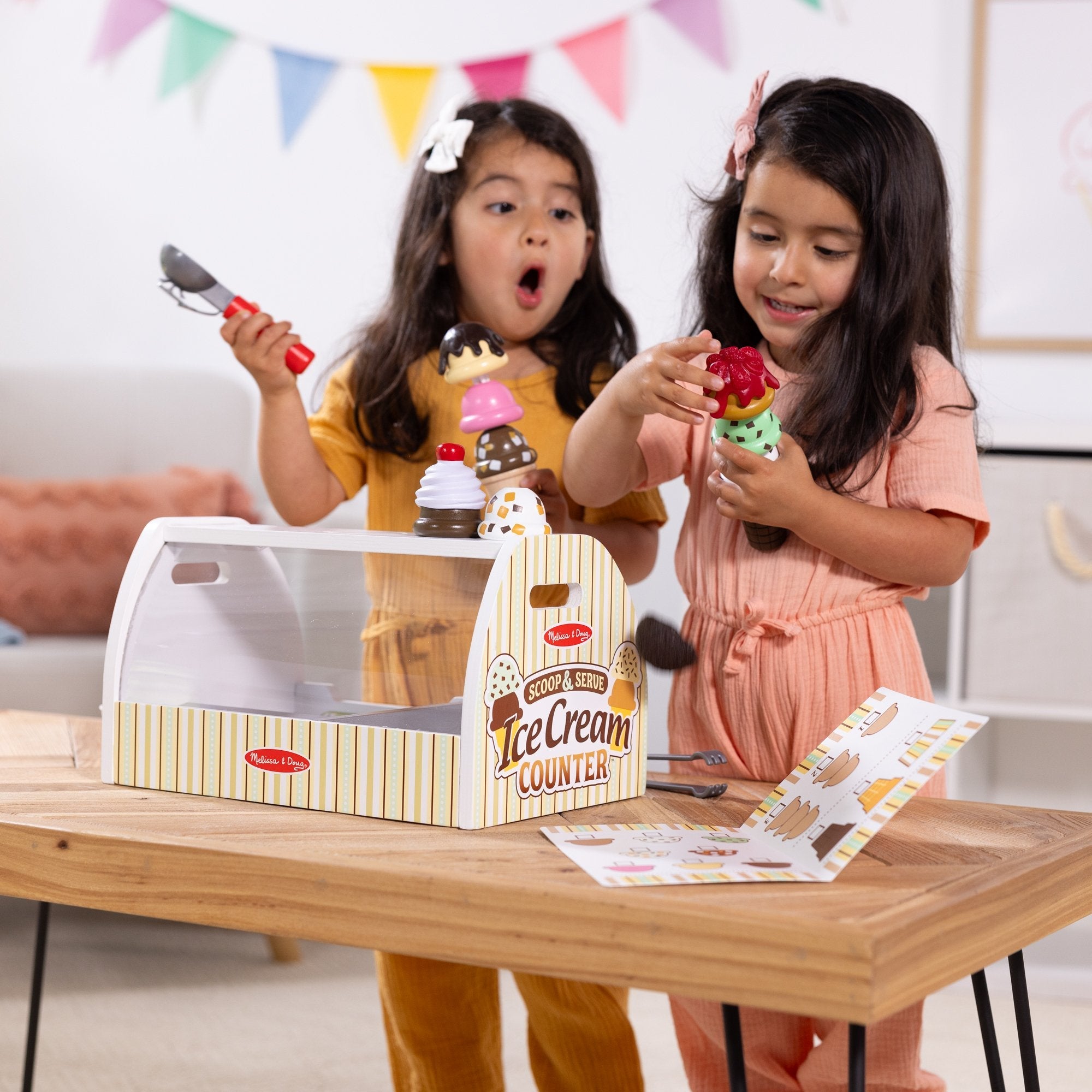 Spin Master Melissa Y Doug - Scoop & Serv Eistheke, Play Kitchen 6074905