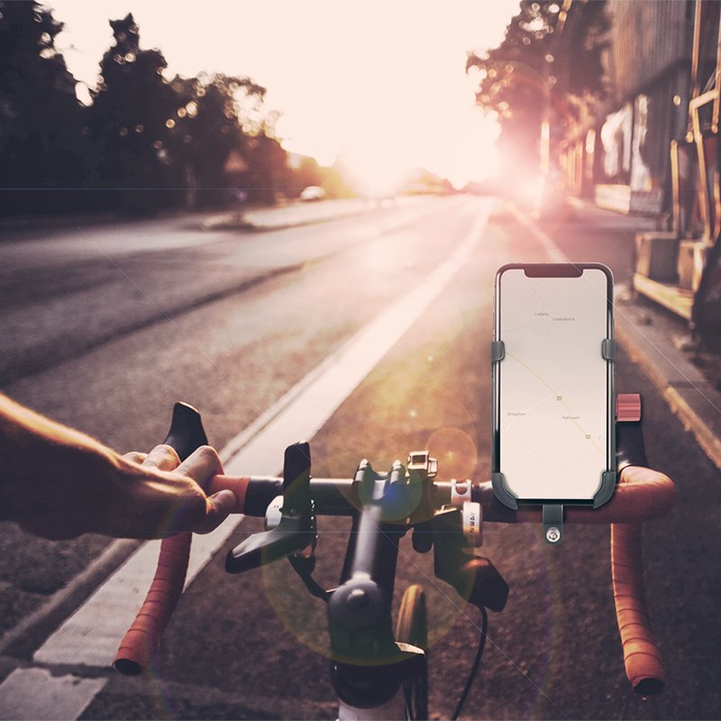 Logilink Aa0148 Soporte Smartphone 3,5-7" Negro, Rojo