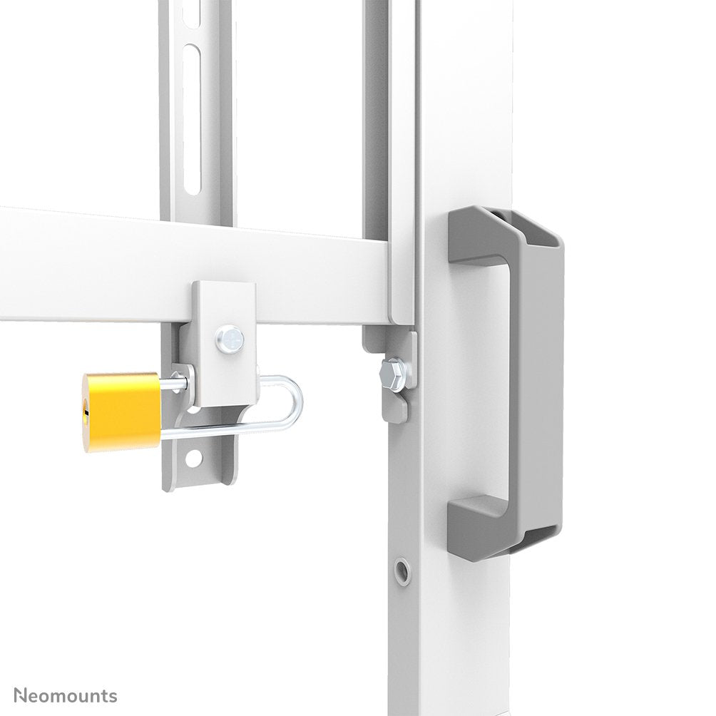 EAN 8717371443245 - Neomounts FL50-575WH1 mueble y soporte para dispositivo multimedia Blanco Carro/soporte de suelo con rued imagen 9