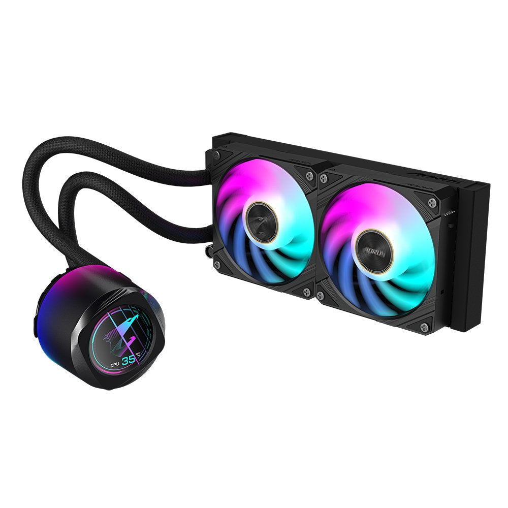 EAN 4719331553944 - GIGABYTE AORUS WATERFORCE X II 240 Procesador Sistema de refrigeración líquida todo en uno 12 cm Negro imagen 2