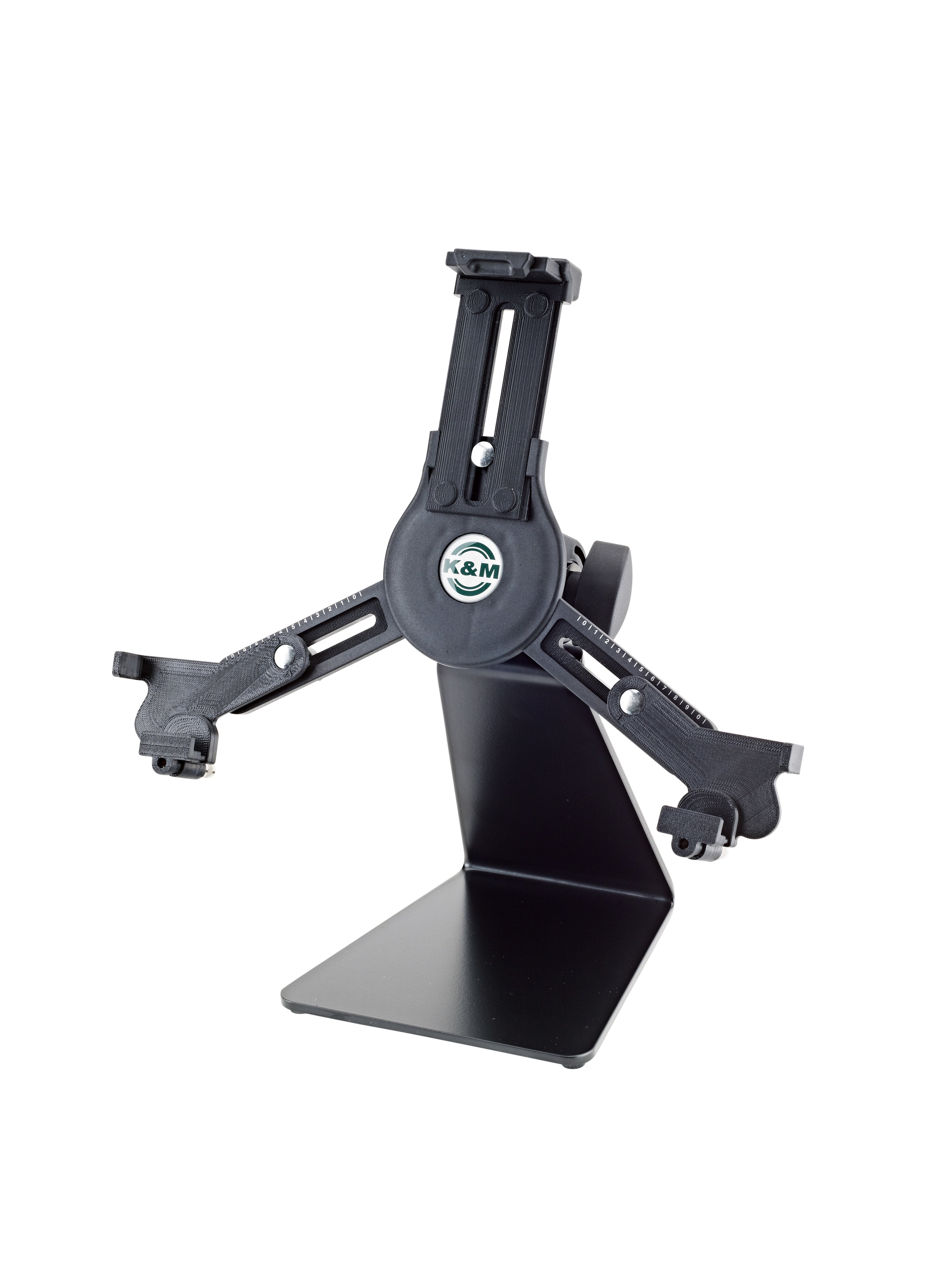 K&M 19792 Soporte De Mesa Para Tablet Pc, Negro