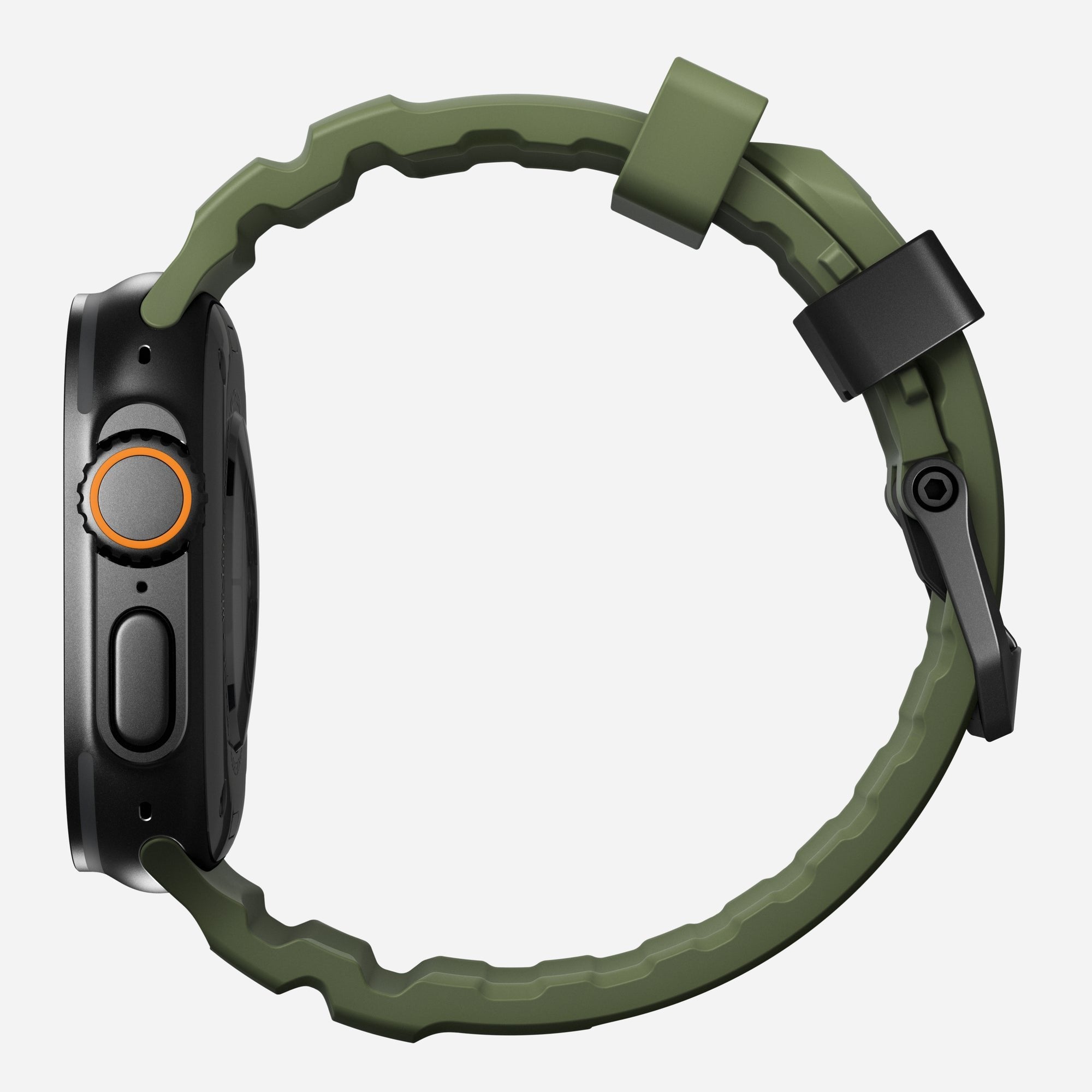 Nomad Rocky Point Band 42/44/45/ 49mm Forest Connector Black