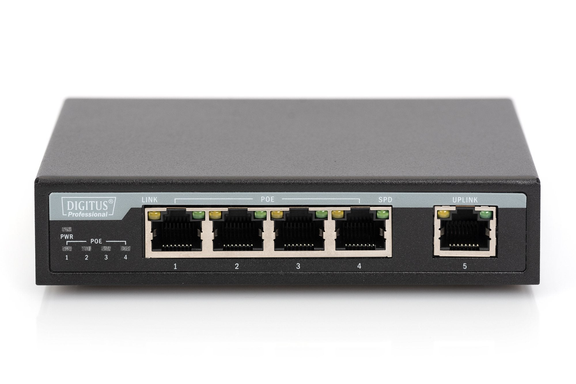 EAN 4016032380467 - Digitus DN-95320 switch Gestionado Fast Ethernet (10/100) Energía sobre Ethernet (PoE) Negro imagen 4