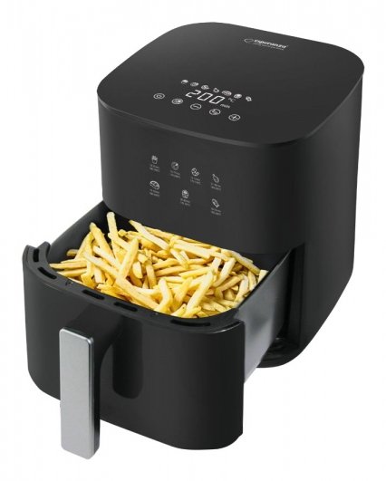 EAN 5901299965511 - Esperanza EKA002 freidora Sencillo 3,5 L Independiente 1350 W Freidora de aire caliente Negro imagen 3