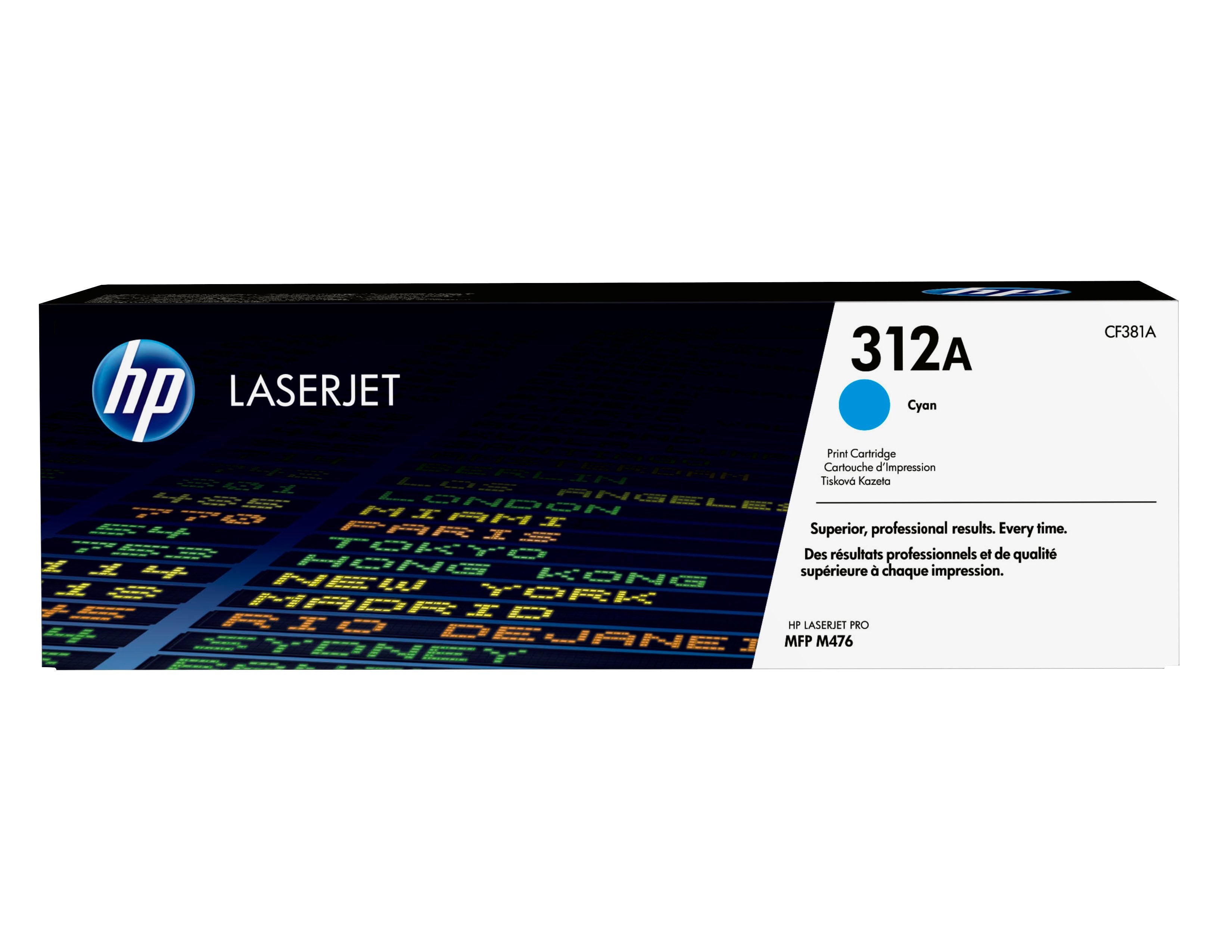 EAN 0887111367761 - HP 312A Cyan Original LaserJet Toner Cartridge cartucho de tóner imagen 1