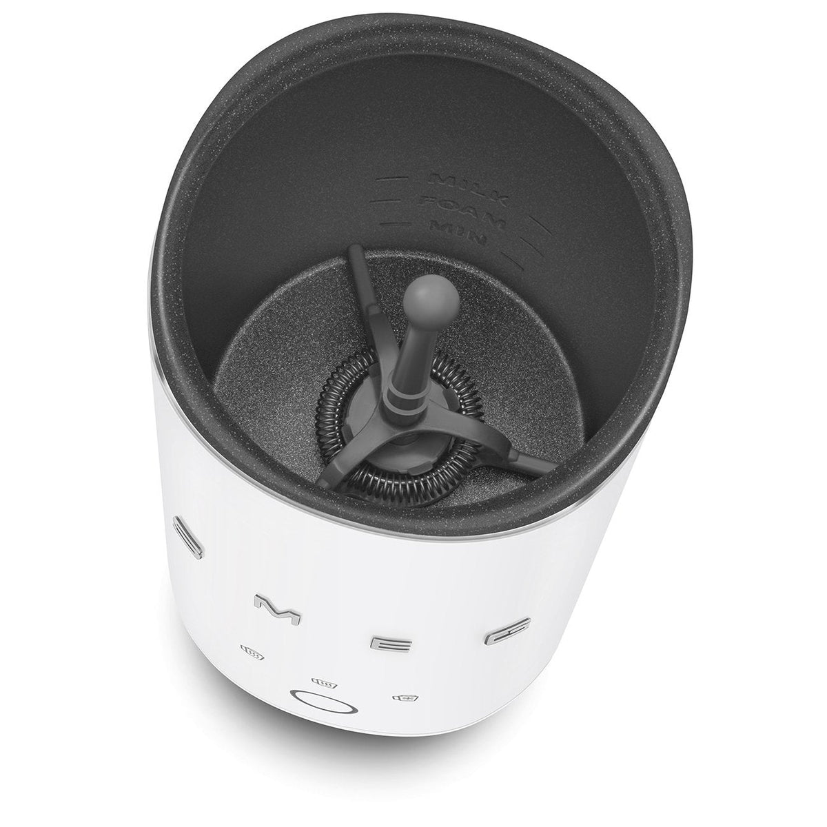 Smeg Mff02whmeu Espumador De Leche, Blanco Mate