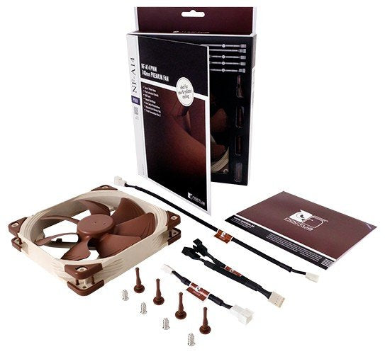 EAN 4716123314981 - Noctua NF-A14 PWM Carcasa del ordenador Ventilador 14 cm Marrón imagen 5