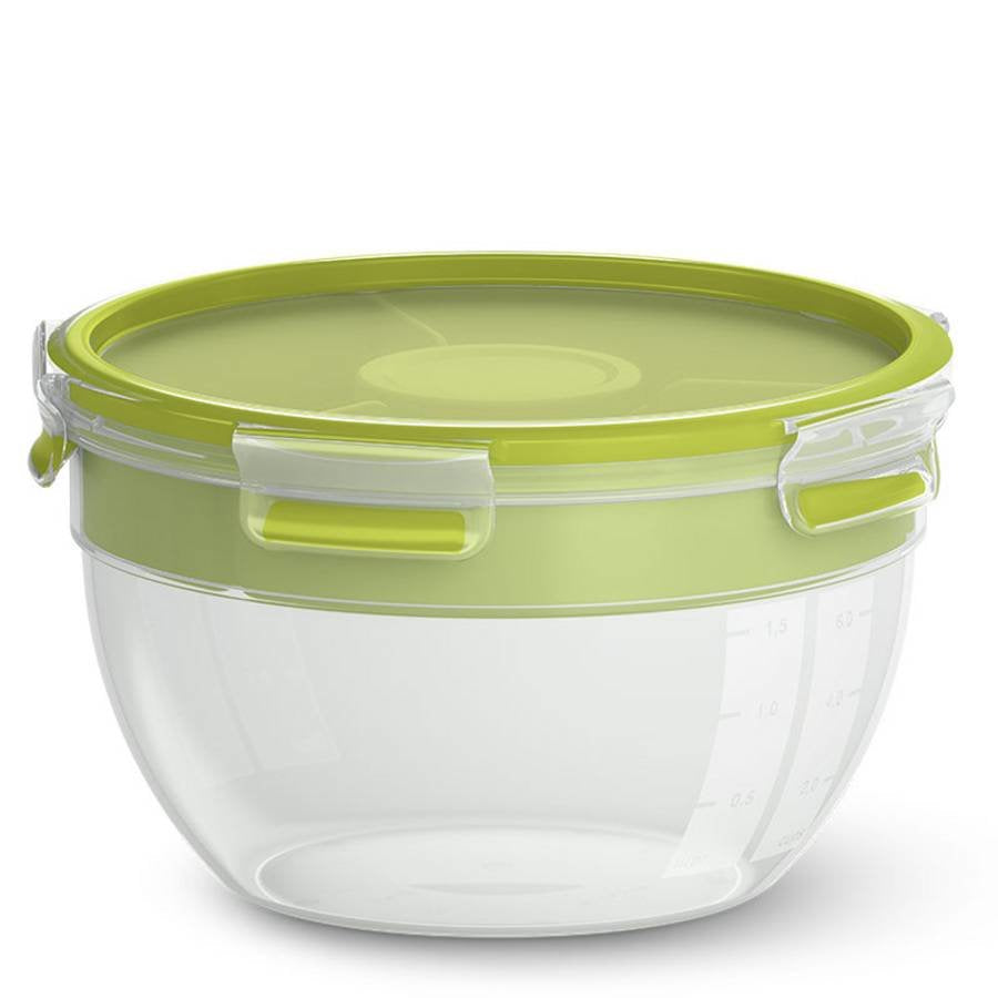 EAN 4009049532301 - EMSA N10713 Alrededor Caja 2,6 L Verde, Transparente 3 pieza(s) imagen 1