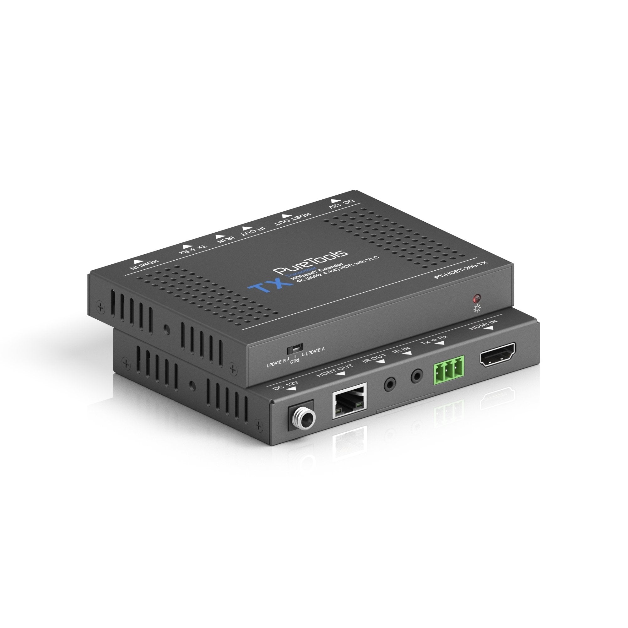 EAN 4251364706787 - PureTools PT-HDBT-200 extensor audio/video Transmisor y receptor de señales AV Negro imagen 3
