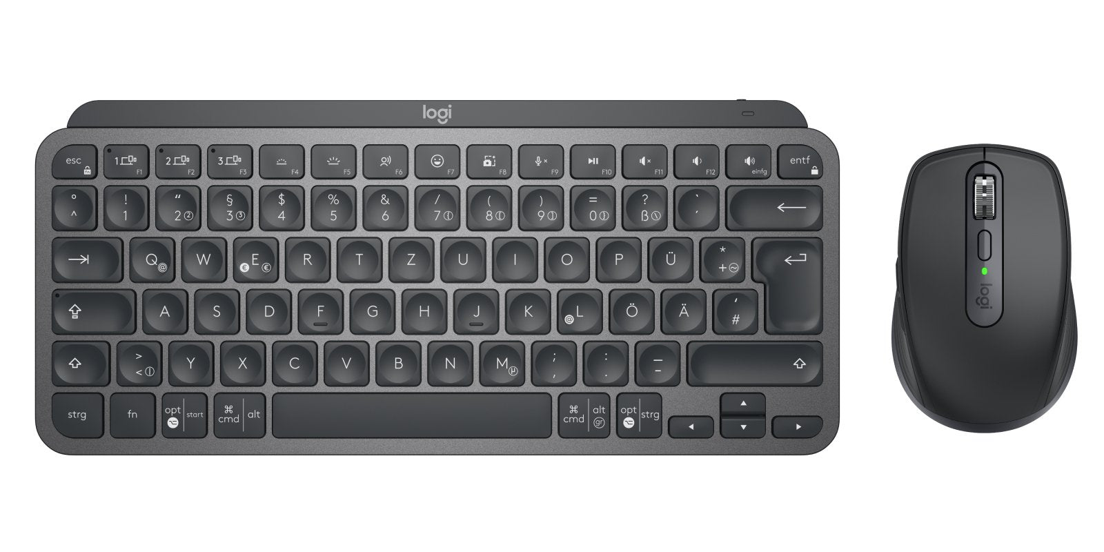 EAN 5099206103962 - Logitech 920-011054 teclado Ratón incluido Oficina Bluetooth QWERTZ Alemán Grafito imagen 1