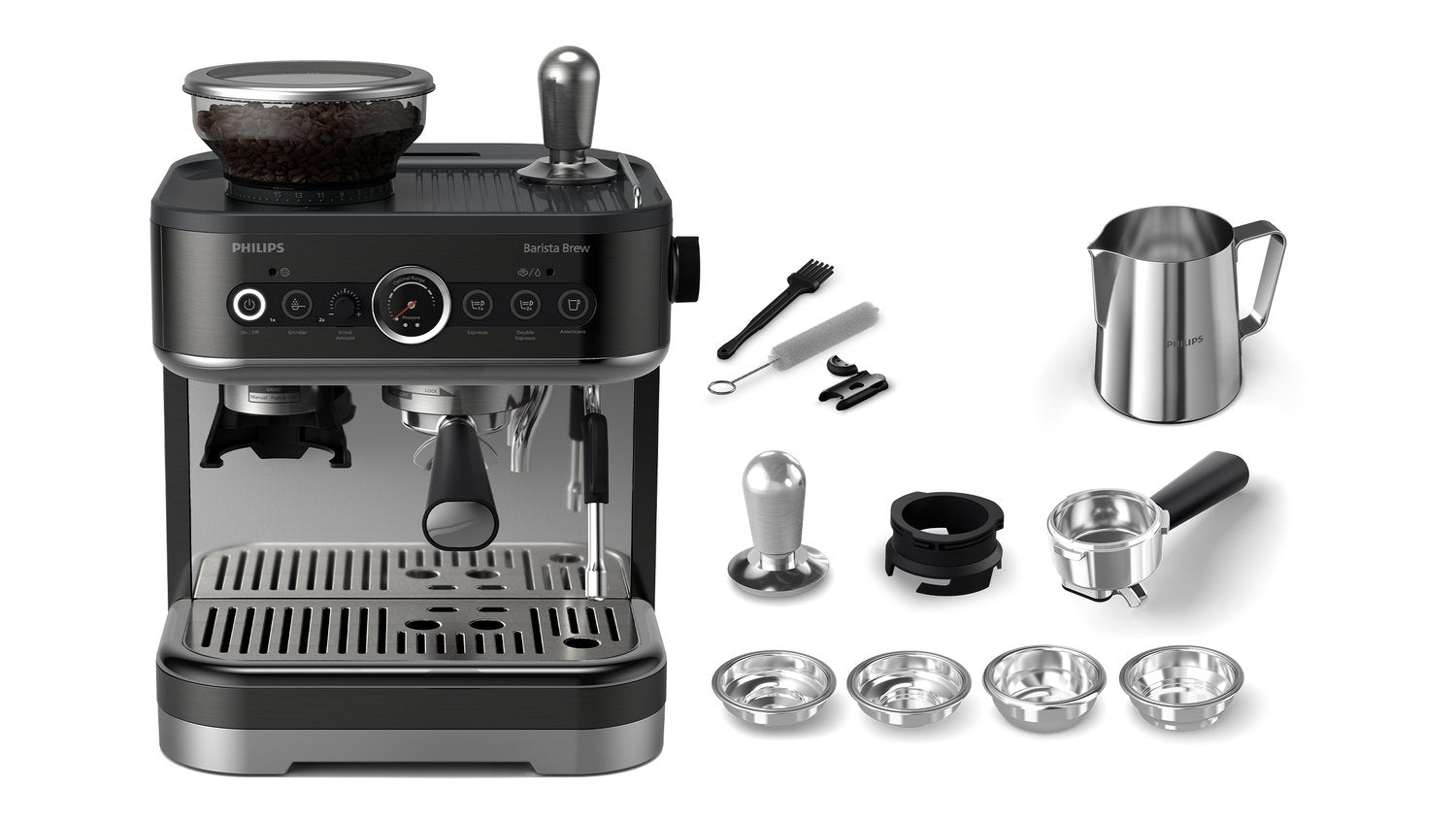 EAN 8720389033223 - Philips PSA3218/10 cafetera eléctrica Semi-automática Máquina espresso 2,3 L imagen 13