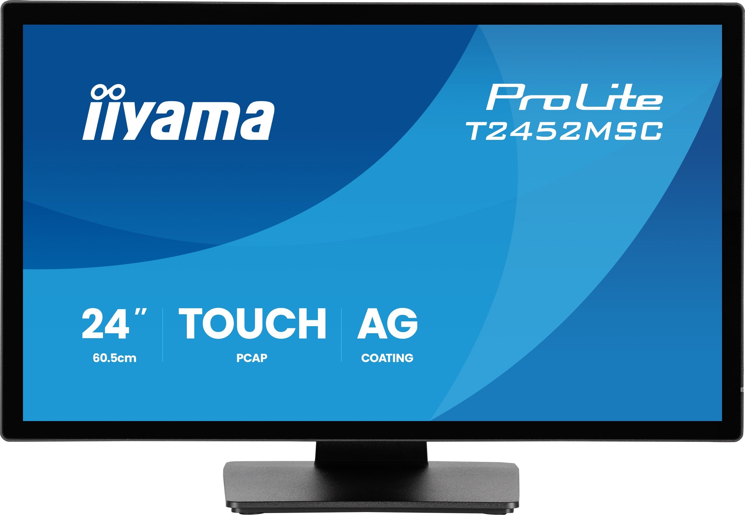 EAN 4948570127245 - iiyama ProLite T2452MSC-B2AG pantalla para PC 61 cm (24") 1920 x 1080 Pixeles Full HD LED Pantalla táctil imagen 3