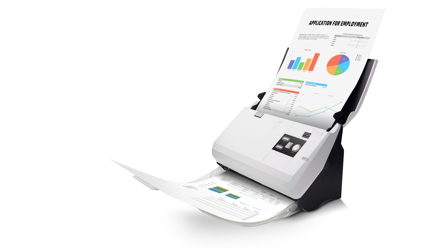 EAN 4042485598883 - Plustek SmartOffice PN30U Escáner con alimentador automático de documentos (ADF) 600 x 600 DPI A4 Negro, imagen 5
