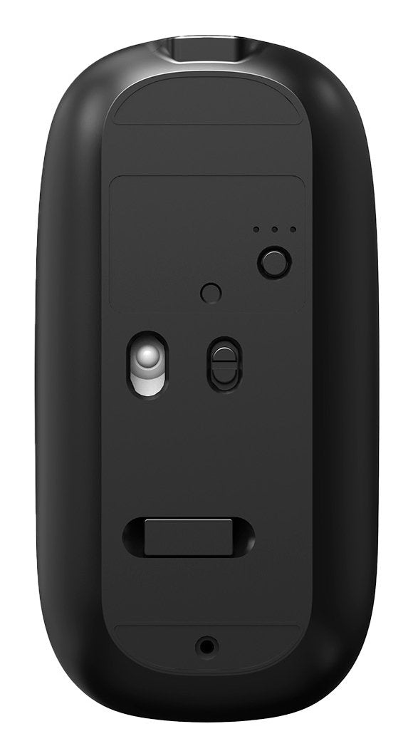 Coolbox Ratón W02-Ia Inalámbrico Rf+Bt Negro