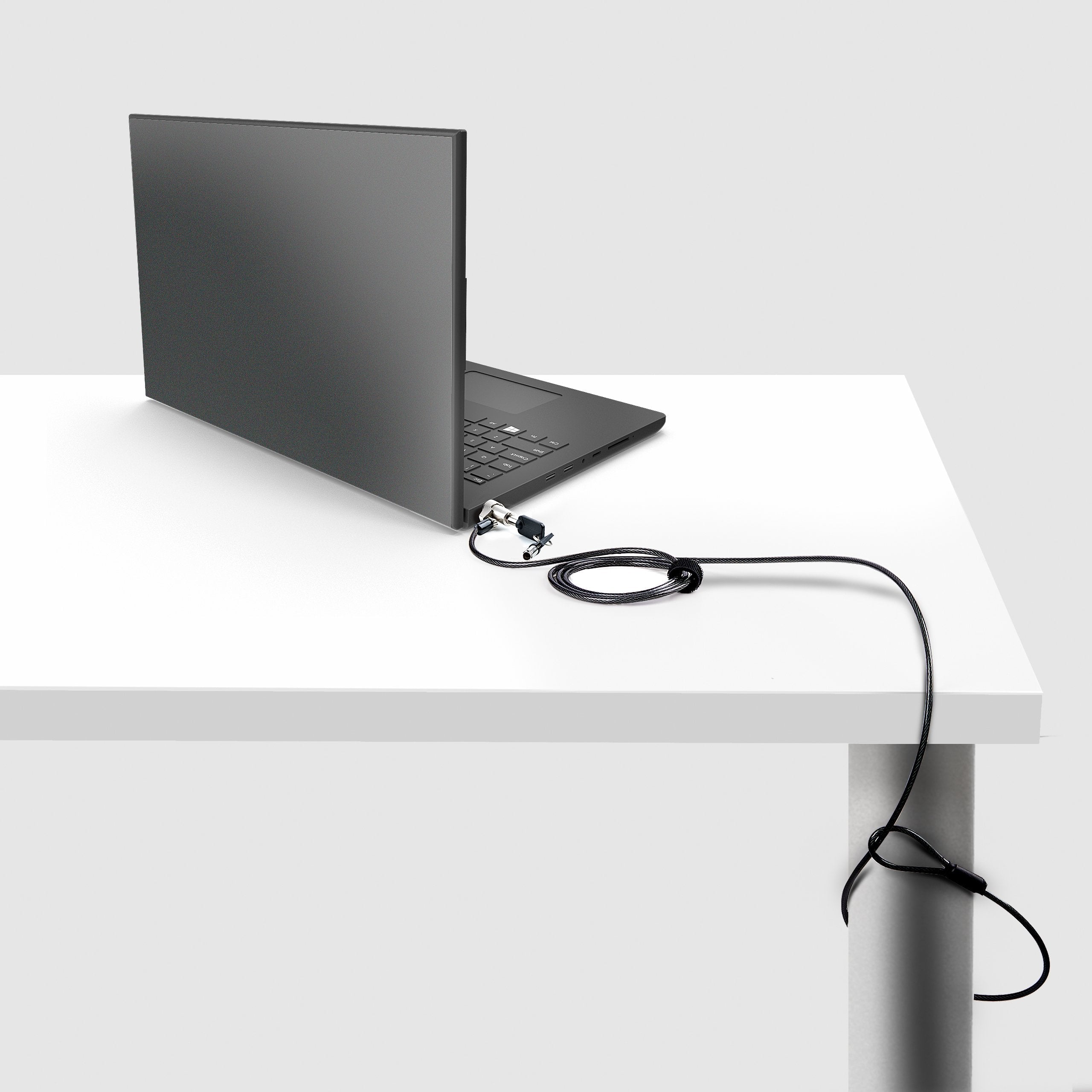 Startech.Com Nblwk-Laptop-Lock Cable Antirrobo Negro, Plata 2 M