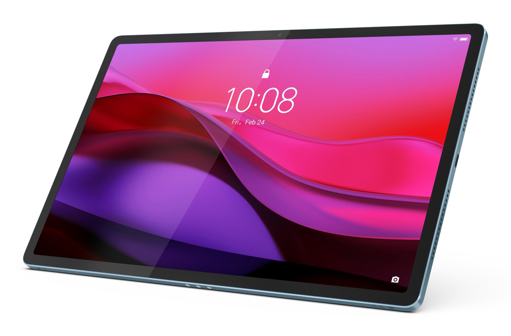 Lenovo Yoga Tab Plus 12.7 3k Touch Snapdragon 8 16gb 256gb Qualcomm Adreno 750 Android 14 Eng Kbd Tidal Teal Fp 2y Warranty