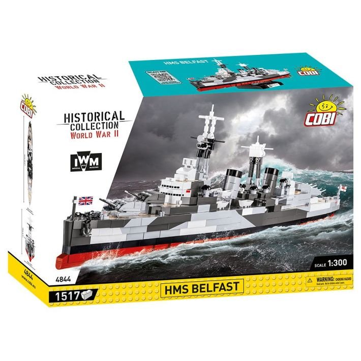 Juguete De Construcción Cobi Hms Belfast, Escala 1:300 Cobi-4844