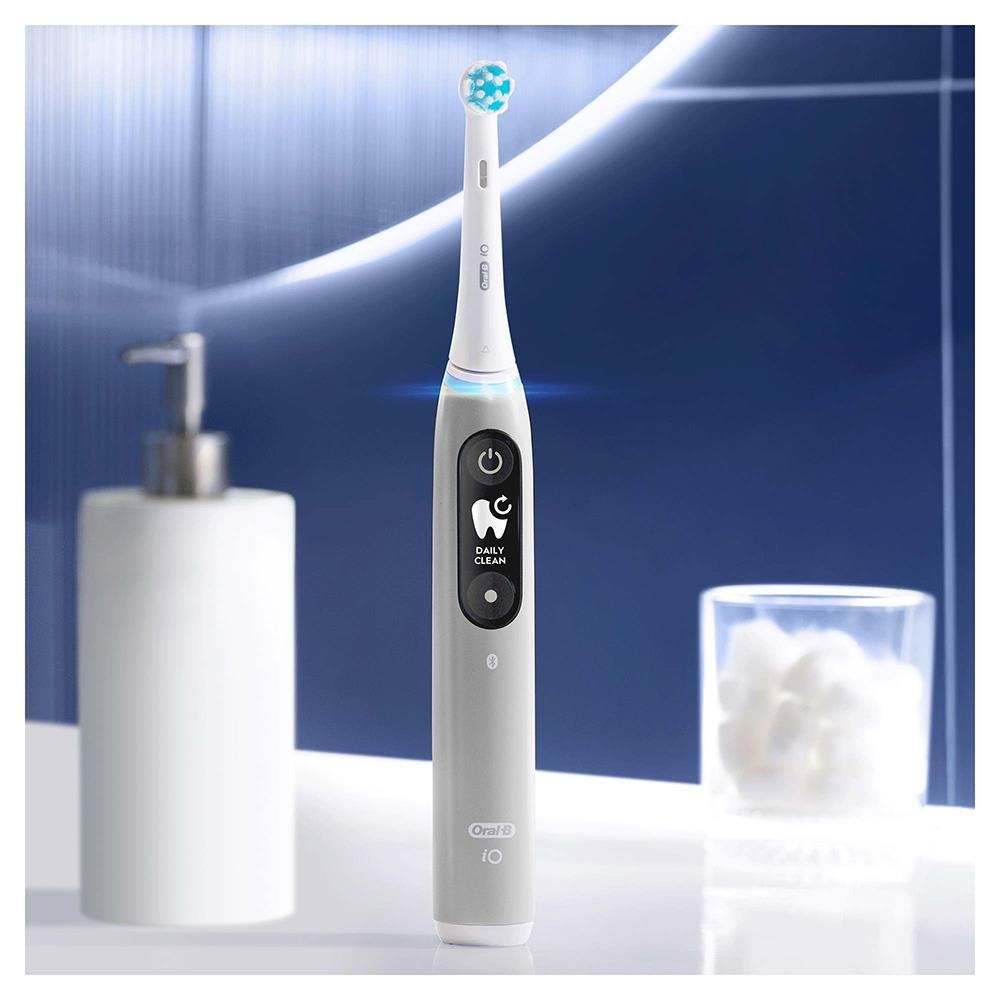 EAN 4210201381686 - Oral-B iO 4210201381686 cepillo eléctrico para dientes Cepillo dental giratorio Gris imagen 3