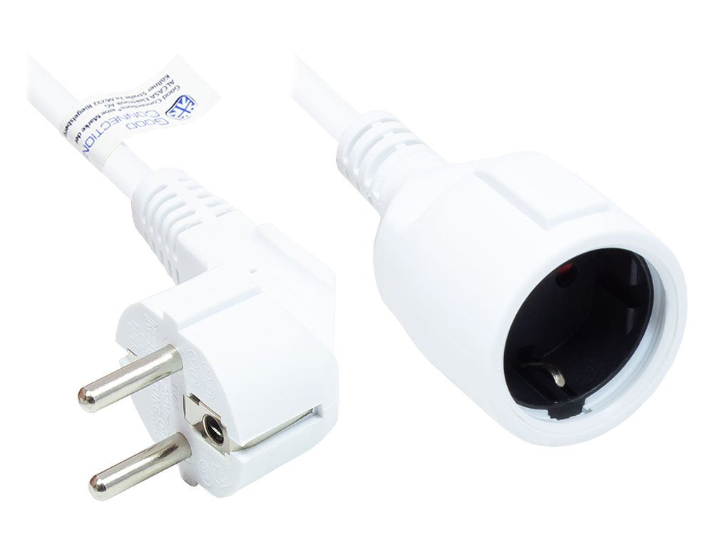 EAN 4014619168736 - Alcasa P0102-W030 cable de transmisión Blanco 3 m Enchufe tipo E+F Enchufe tipo F imagen 1