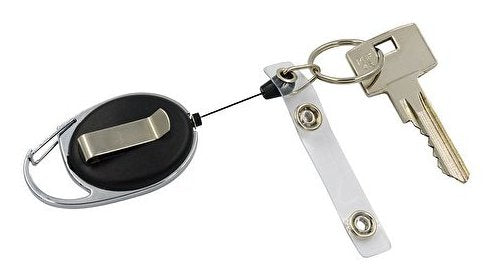 EAN 4003801870021 - Wedo 262 415 llavero y llavero tipo cartera Llavero de anilla Negro, Cromo, Blanco imagen 3