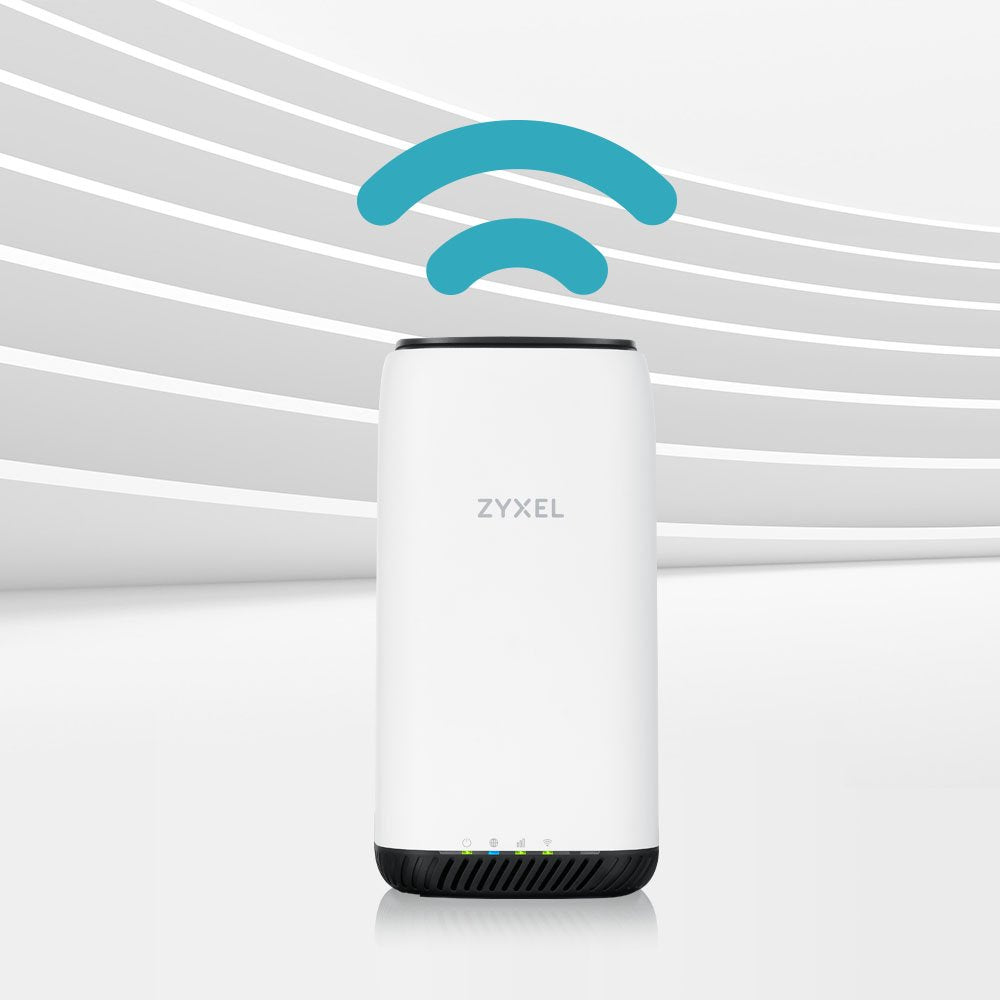 Router Zyxel Nr5101, Nebulaflex 5g, Cat20 Dl Fino A 2gbps, 2 Porte Lan Gigabit, Wifi 6