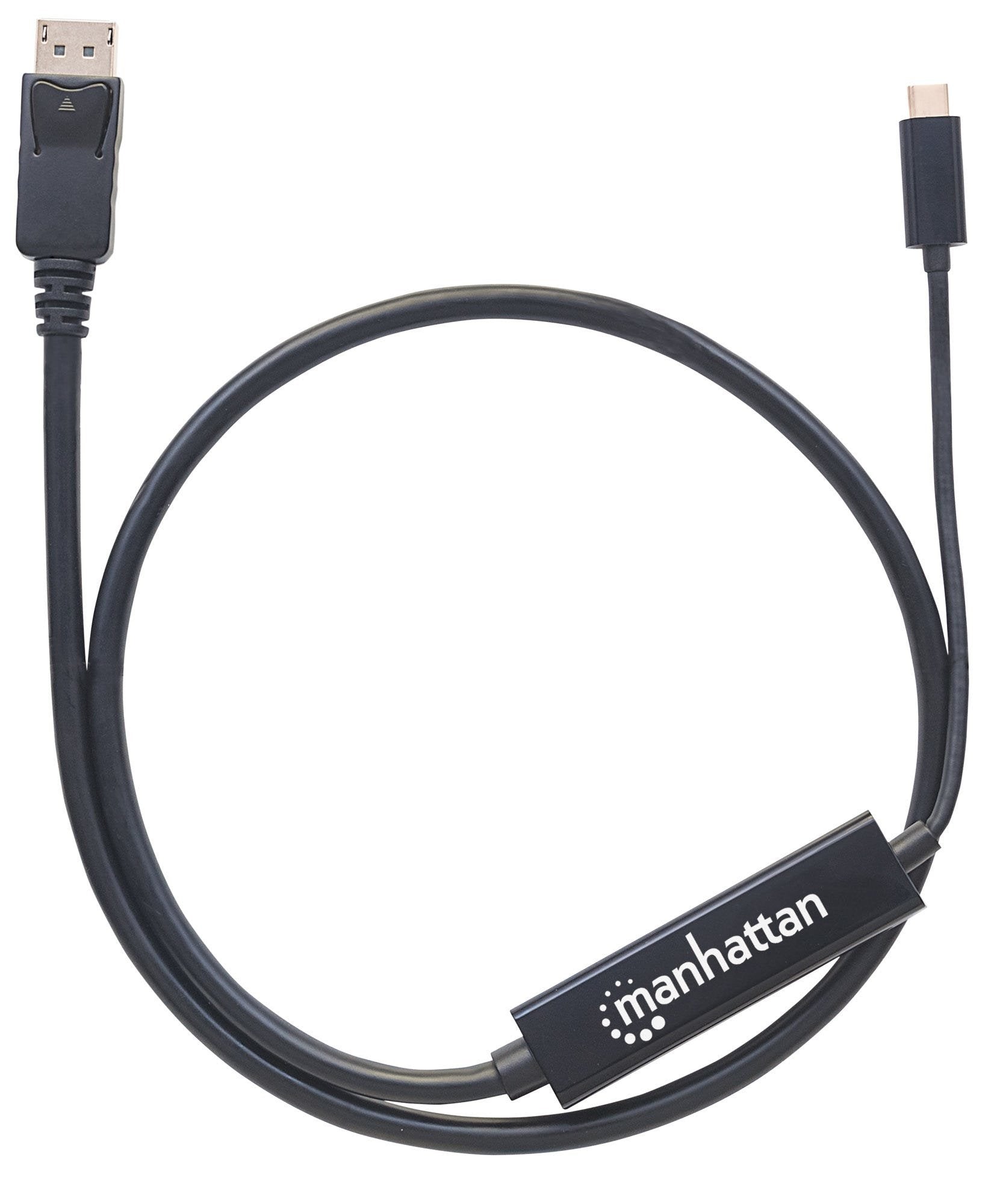 Manhattan Cable Usb Typ C A Displayport 1m Negro