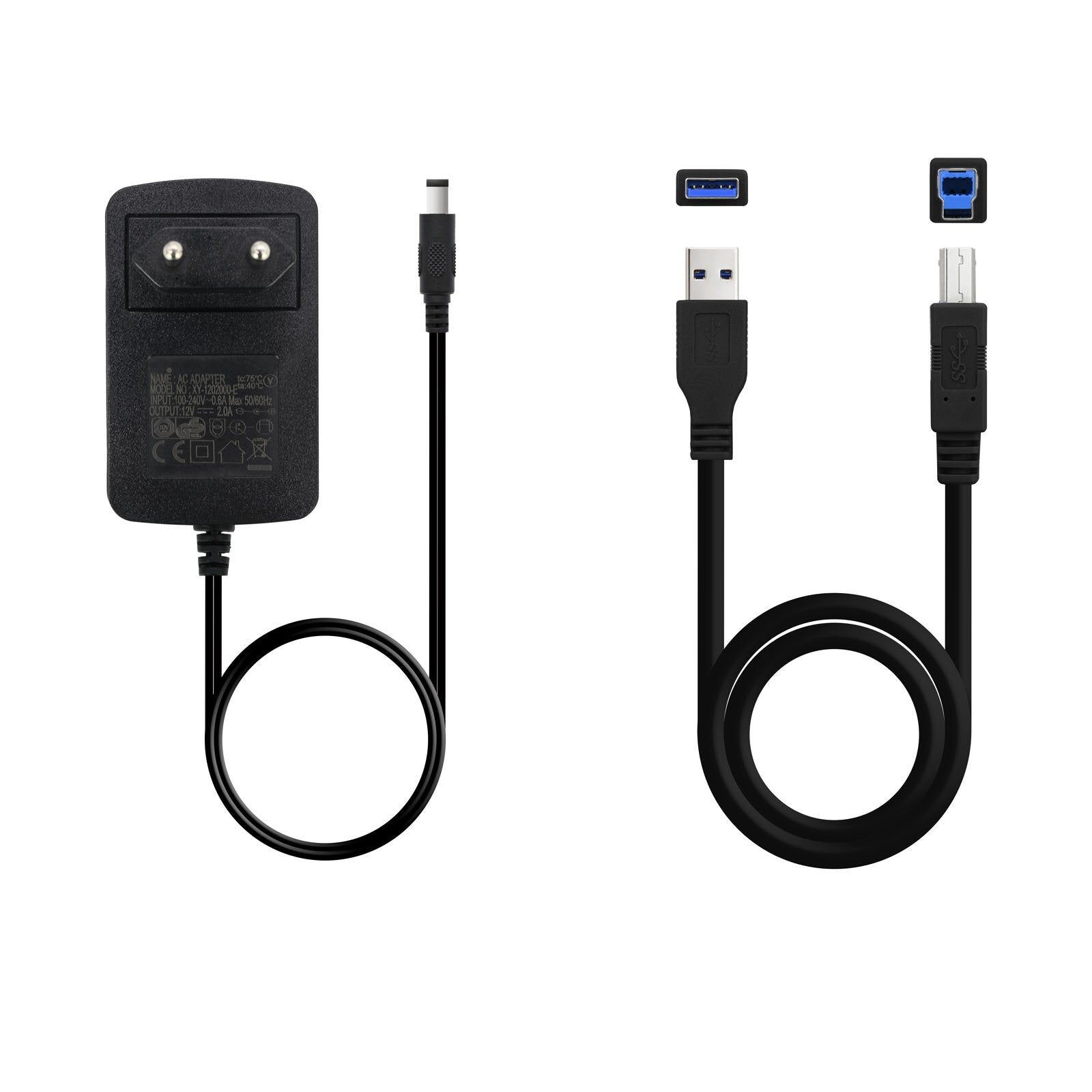 EAN 8433281006683 - TooQ TQDS-802 Negro, Blanco imagen 4