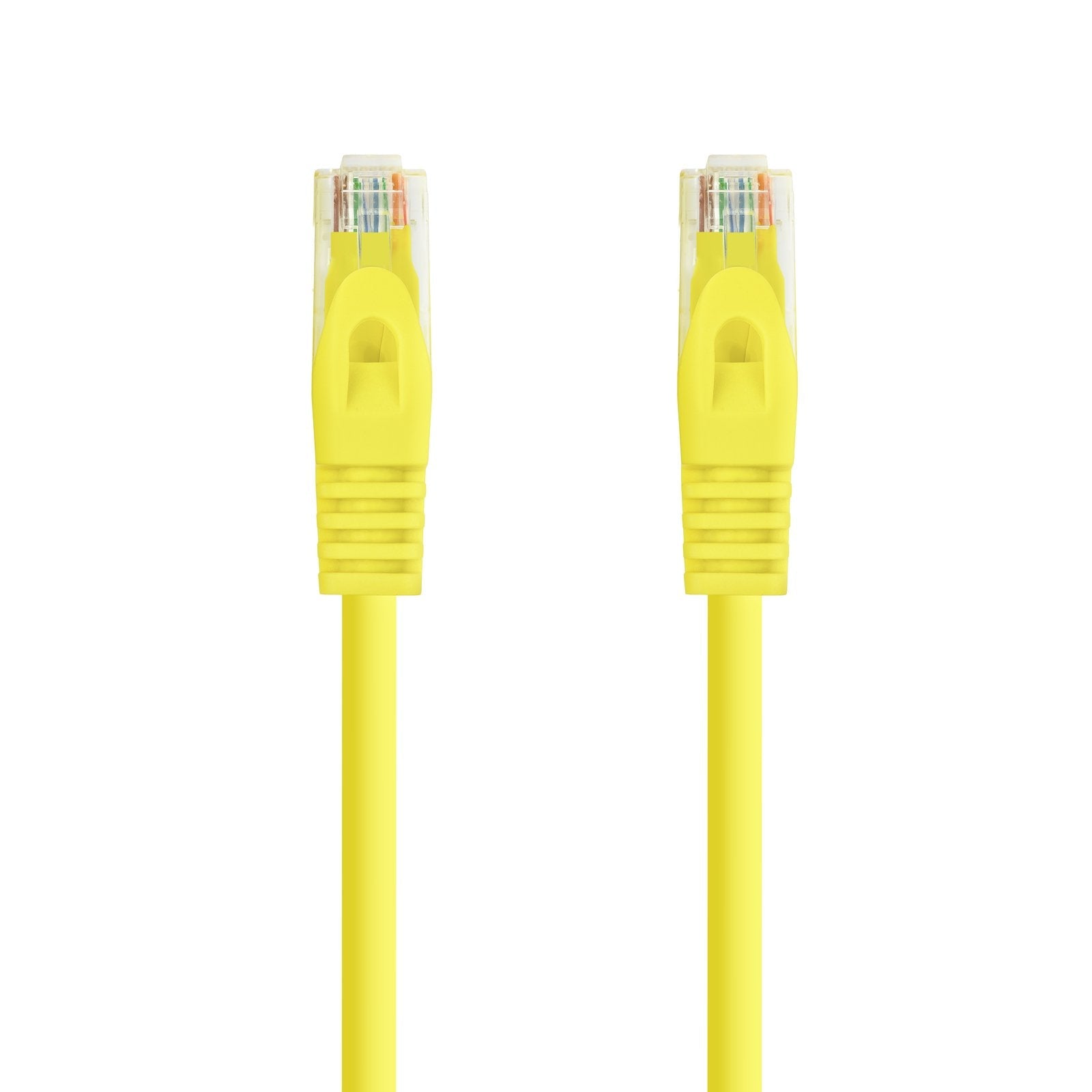 Nanocable Cable Red Lszh Cat.6a Utp Awg24 30cm - Amarillo