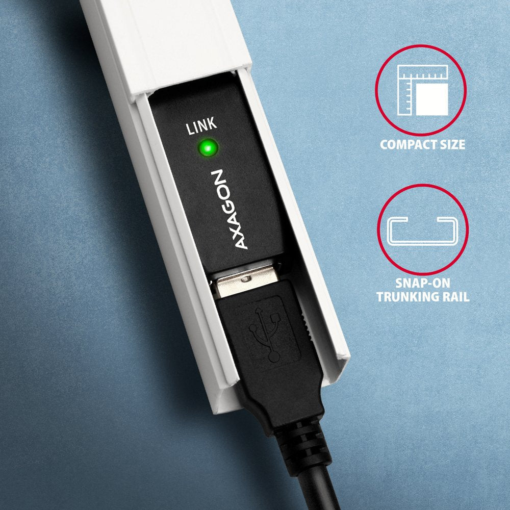 EAN 8595247902351 - Axagon ADR-220 USB 2.0 A-M -> A-F active extension/repeater cable 20m - Kabel - Digital/Daten cable USB U imagen 5