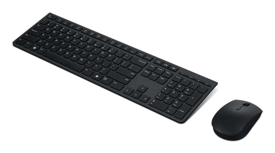 EAN 0195892062318 - Lenovo 4X31K03945 teclado Ratón incluido Oficina RF Wireless + Bluetooth Alemán Gris imagen 2
