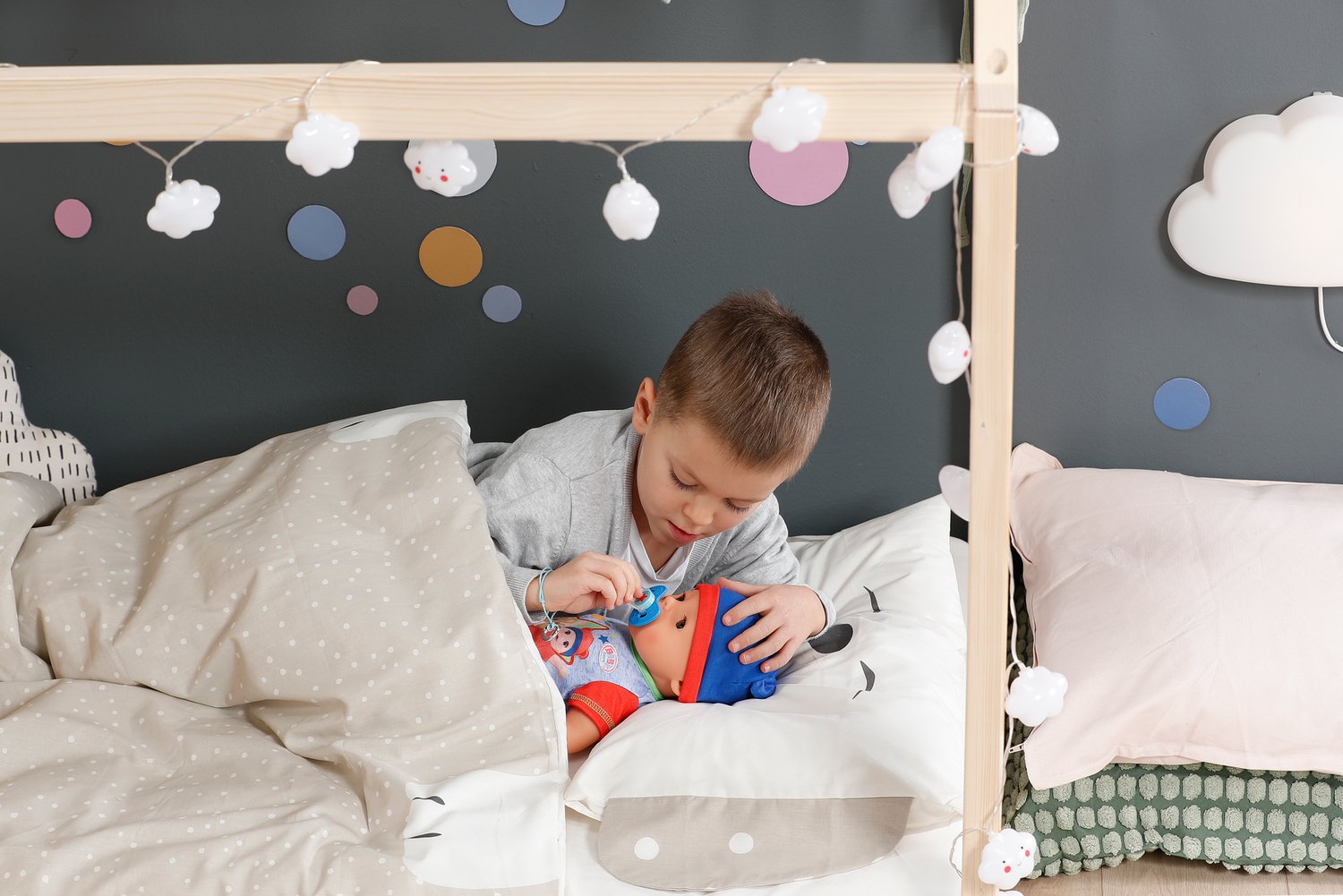 Lalka Baby Born Chlopiec Jonas 43cm