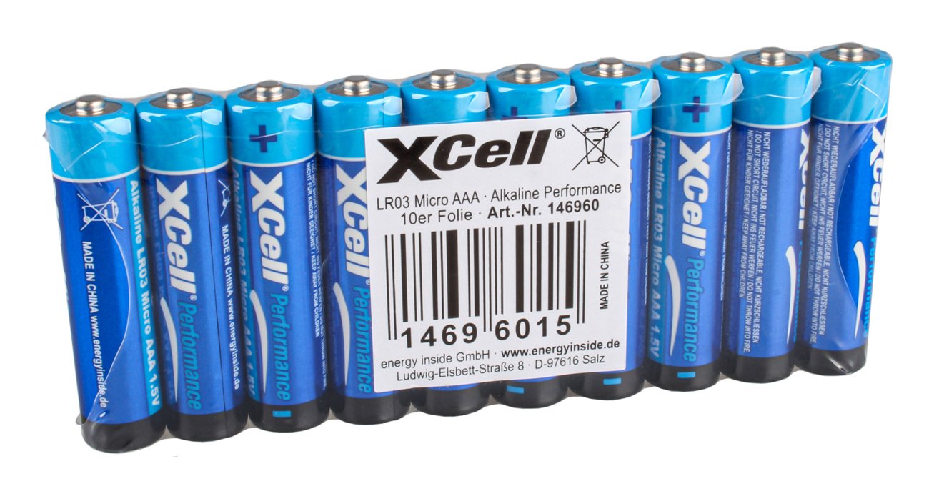 EAN 4042883469600 - XCell 146960 pila doméstica Batería de un solo uso AAA Alcalino imagen 3