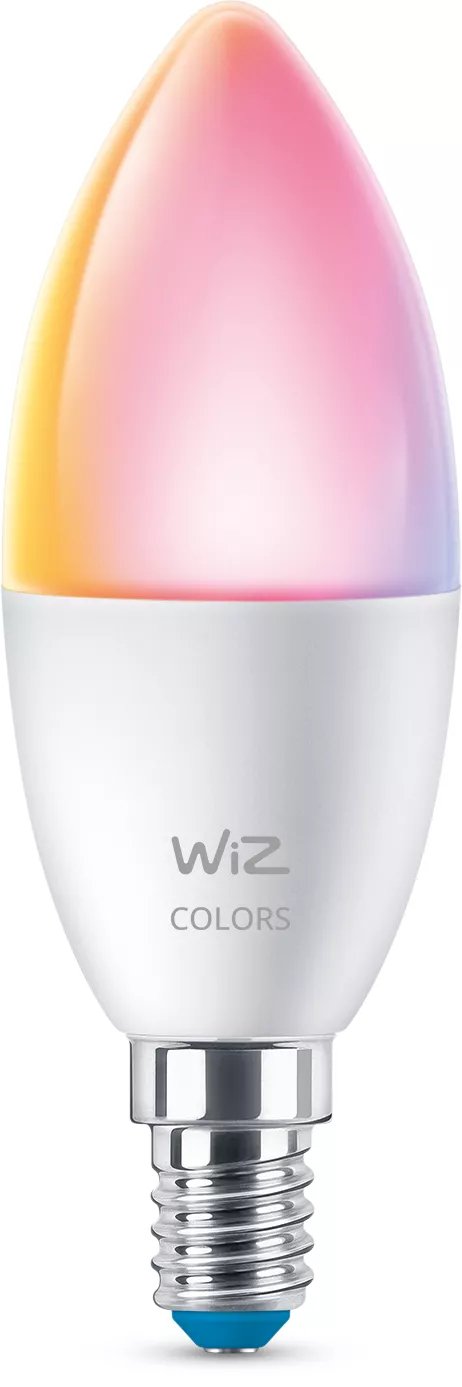 Wiz 8718699787097, Bombilla Inteligente, Blanco, Wi-Fi, E14, Multi, 2200 K