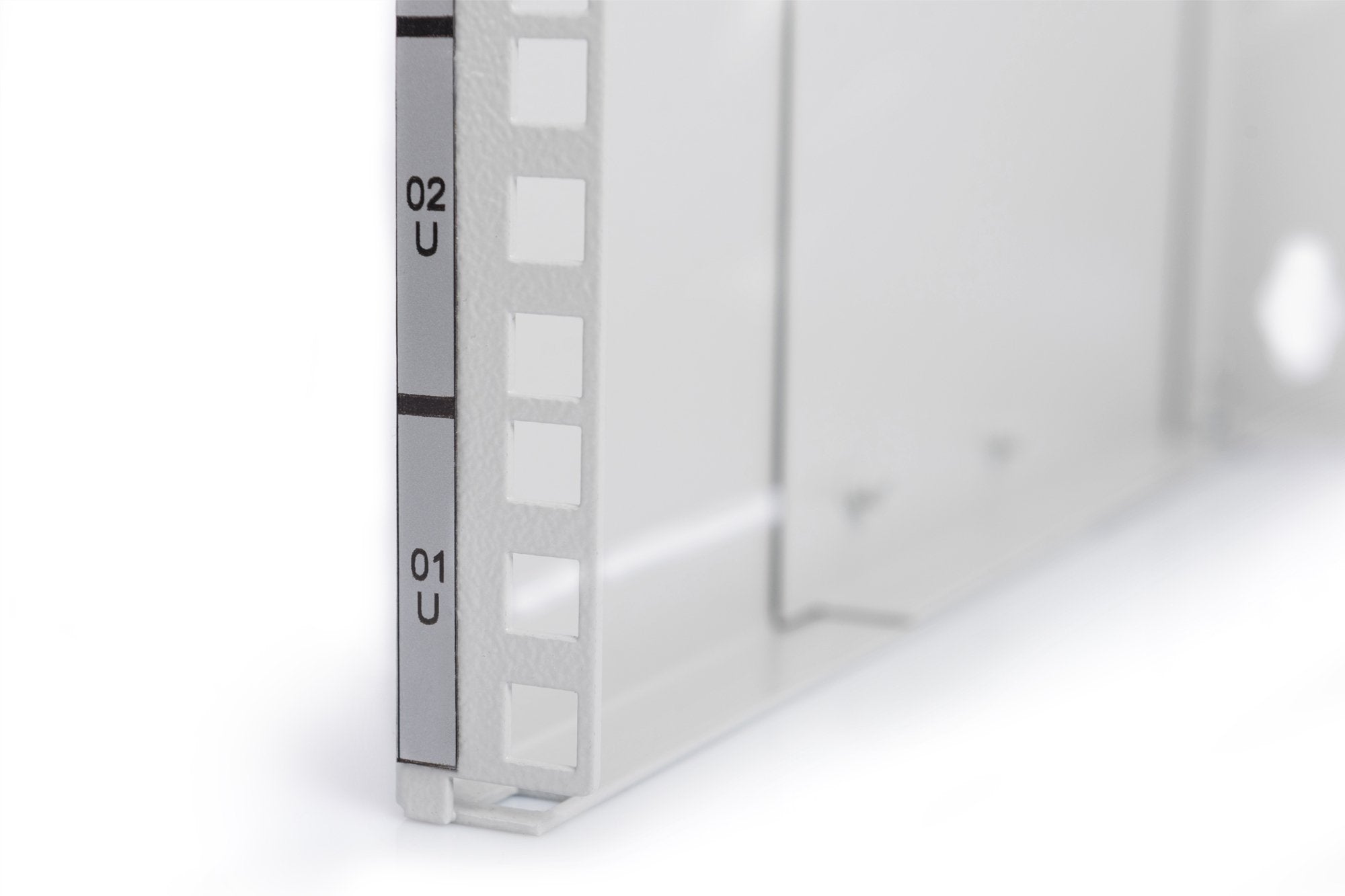 Soporte De Pared 4u, 195 X 505 X 250 Mm Profundidad Ajustable, Apilable, Gris (Ral 7035)