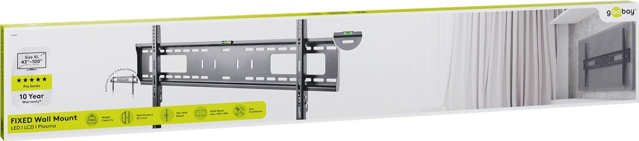 Goobay 49892 Soporte Para Tv 2,16 M (85") Gris